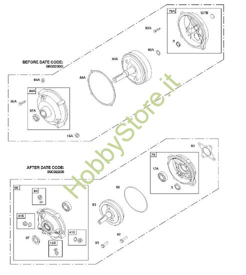 G - Riduttore B&S - 09 €¦ 093312-1182-B1 brand Stihl